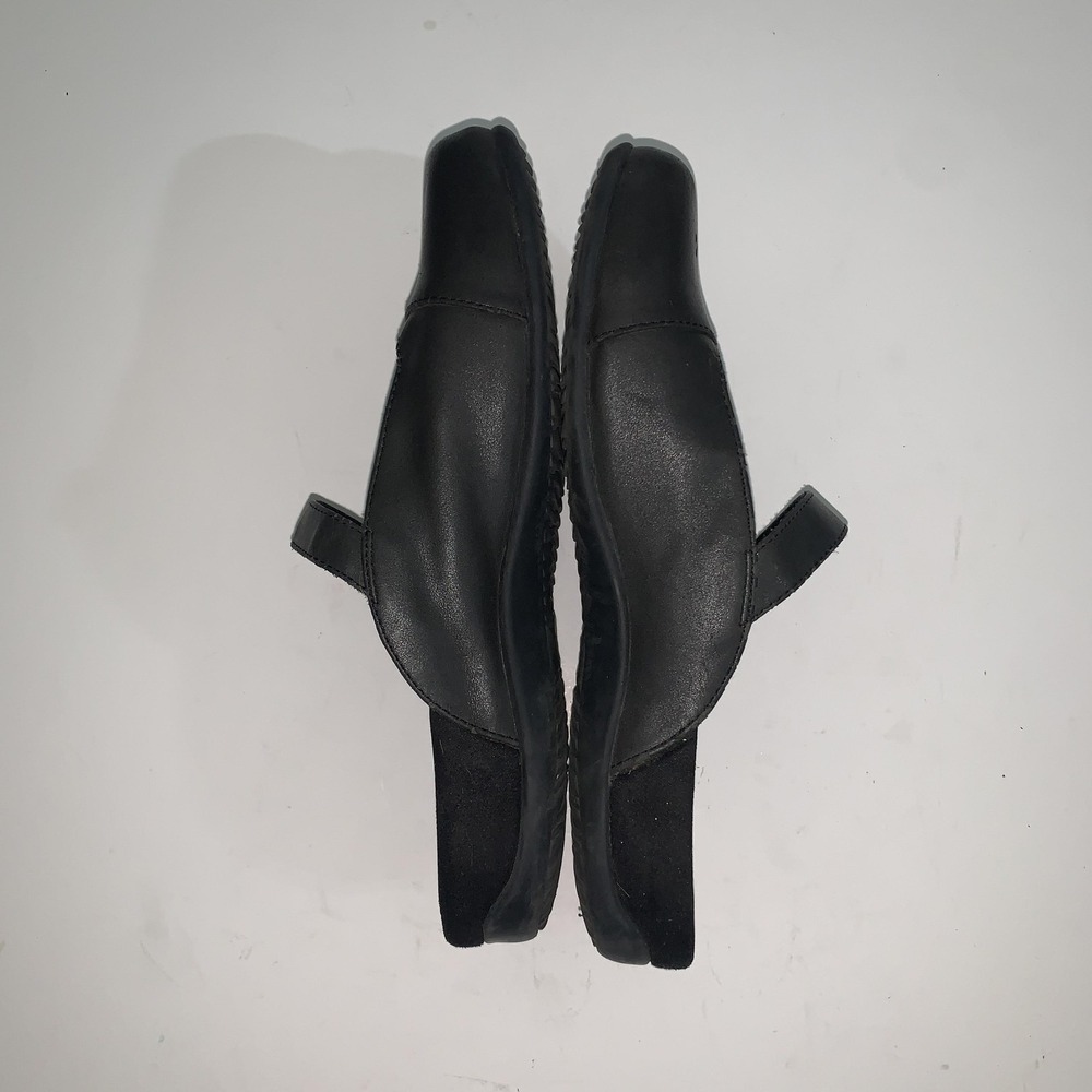 Vionic Midway Shoes Womens Size 8 Black Leather Clog Buckle Comfort Casual - Picture 8 of 11